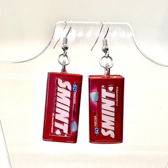 Smints Earrings - Candy Earrings - Mini Brands Earrings - Mini Brands Series 5 - Picture 1 of 8